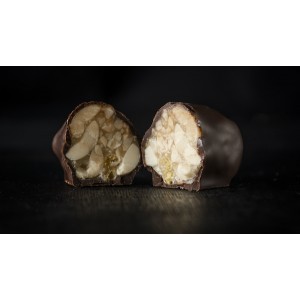 Конфеты шоколадные Метеорит арахисово-медовый Eco Foods 1кг